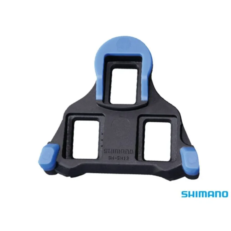 Shimano SM-SH12 SPD-SL 2-Degree Front-Center Pivot Mode Cleats in Blue